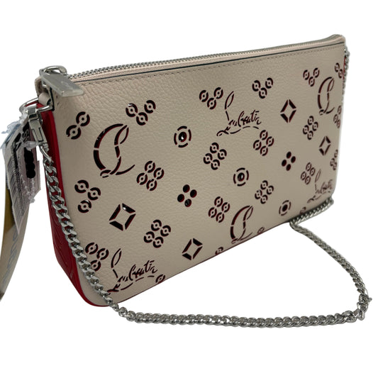 Christian Louboutin Calfskin Loubila Chain Luxury Handbag