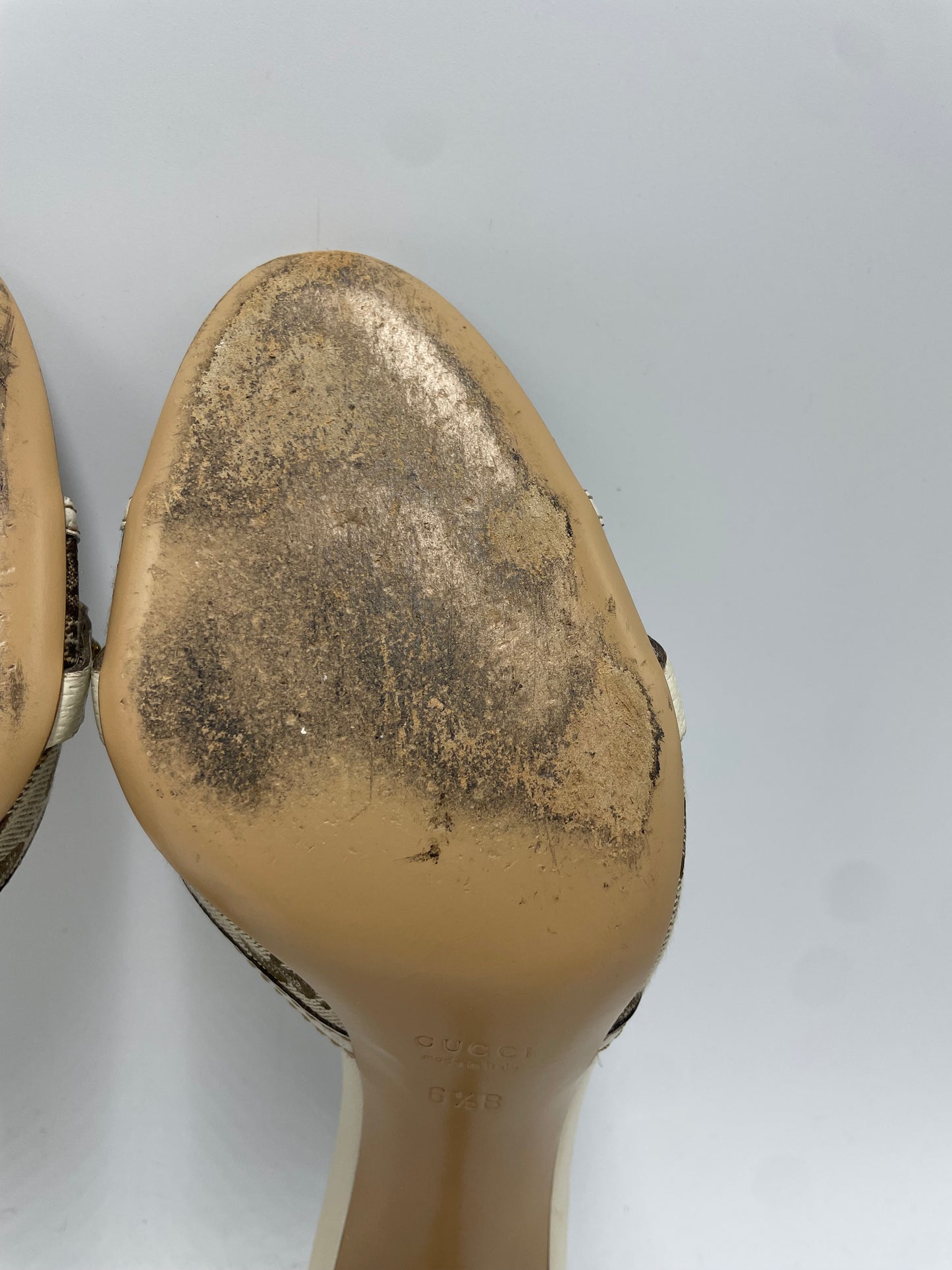 Gucci Bamboo Horsebit Luxury Heels