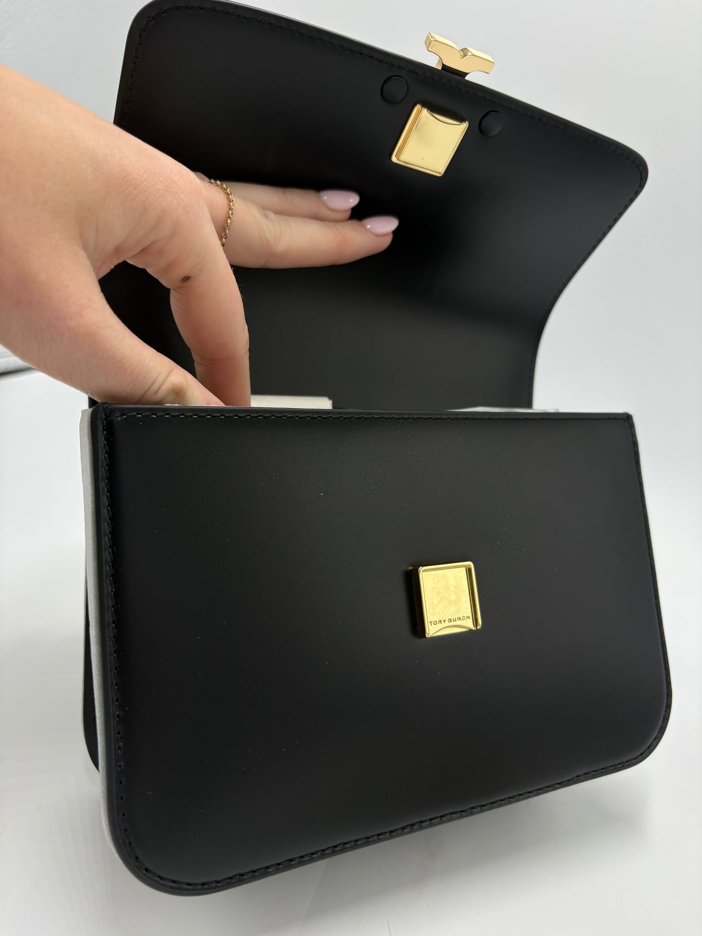 New! Tory Burch Eleanor Convertible Designer Handbag