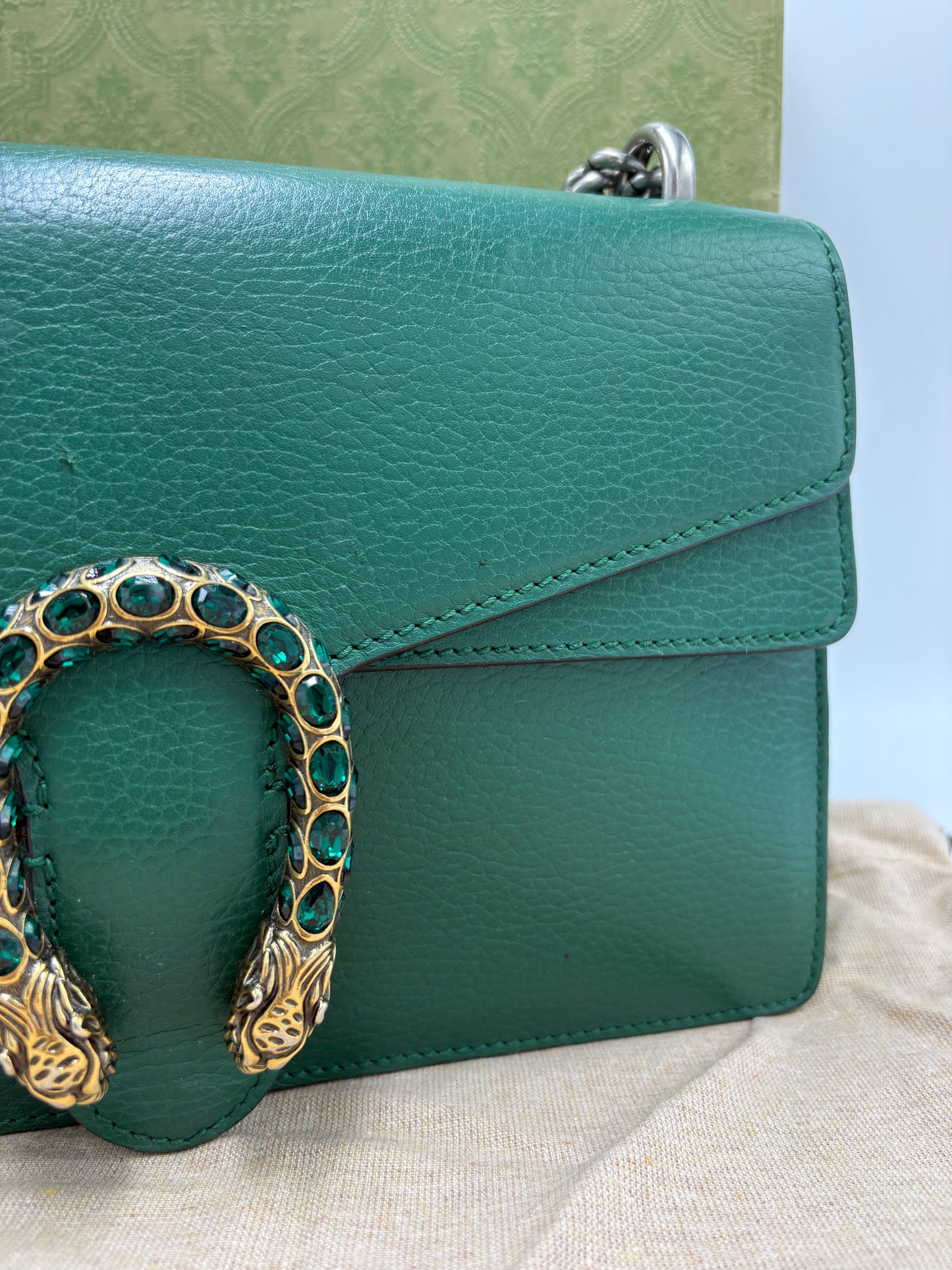 Gucci Dionysus Medium Leather Luxury Handbag