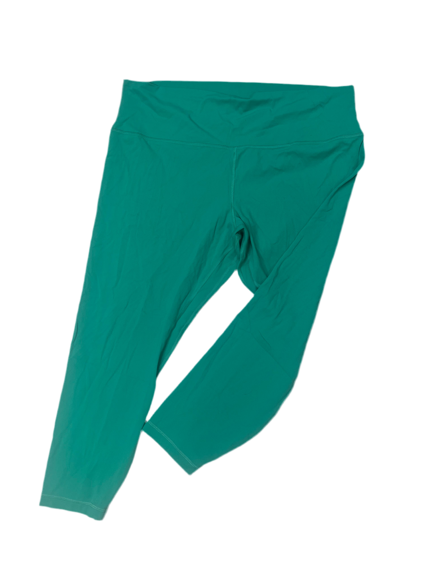 Athletic Capris By Lululemon In Green, Size: 20