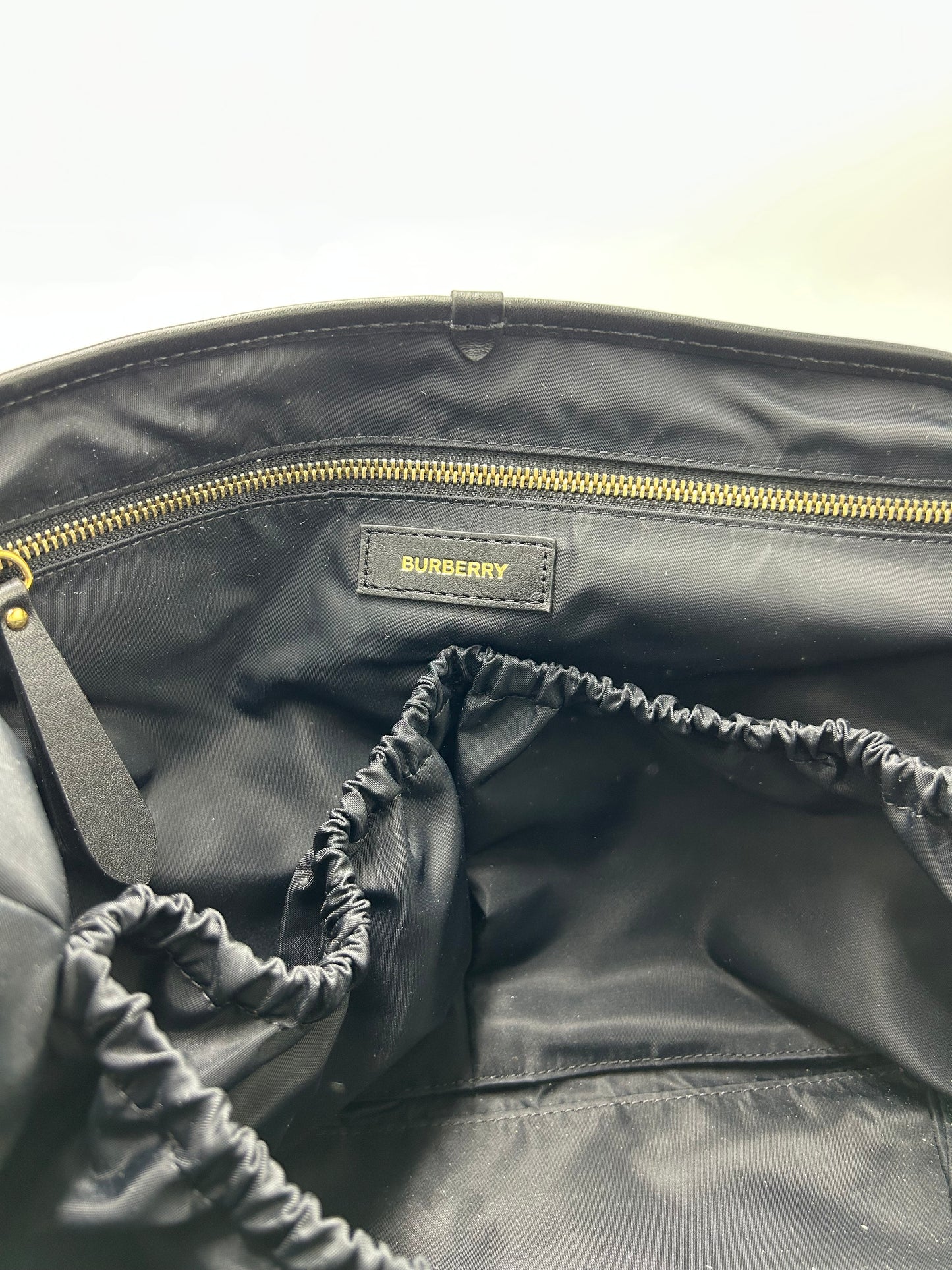 Burberry Check Diaper Bag Luxury Handbag / Tote