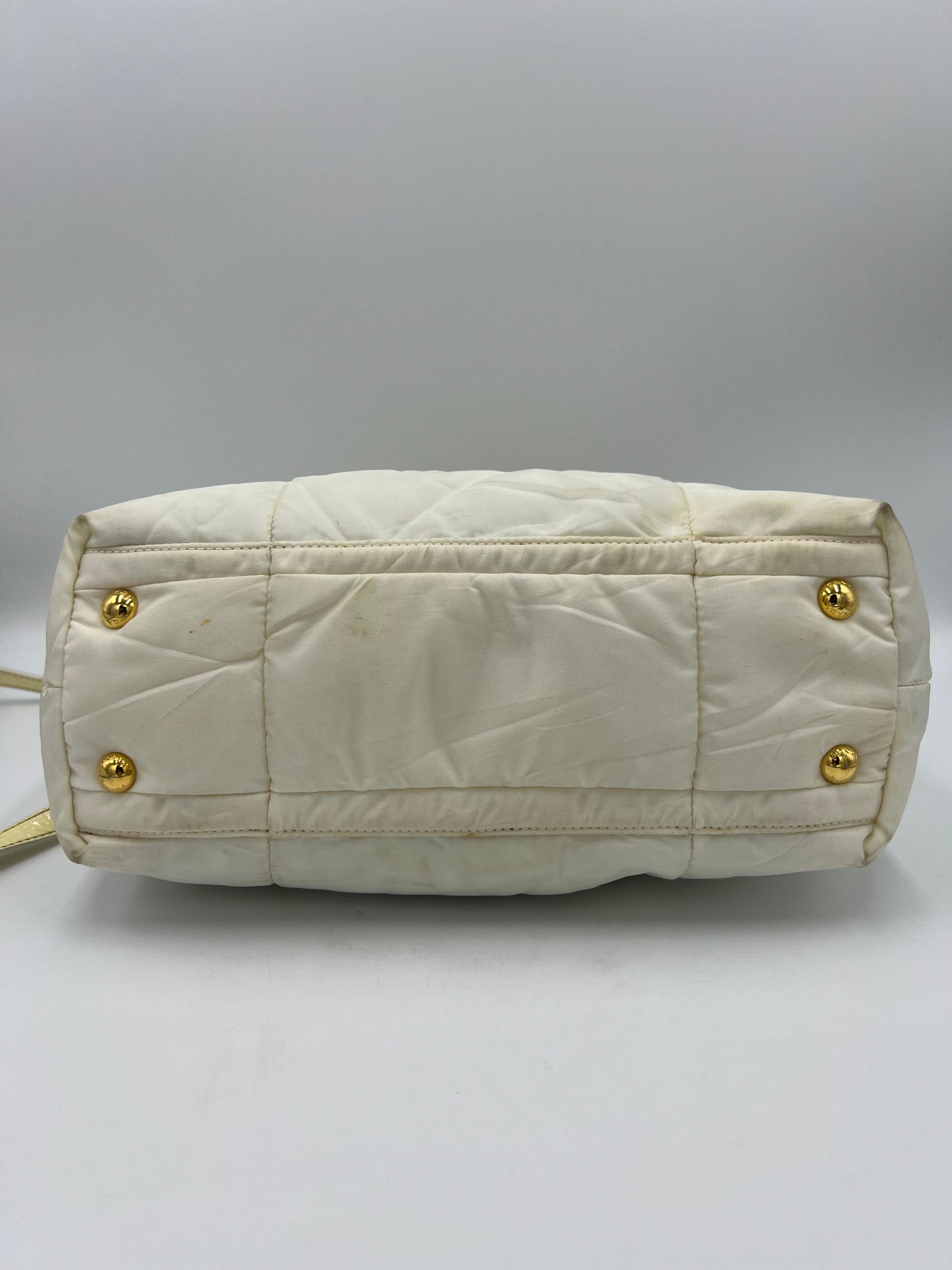 Prada Quilted Puffer Handbag