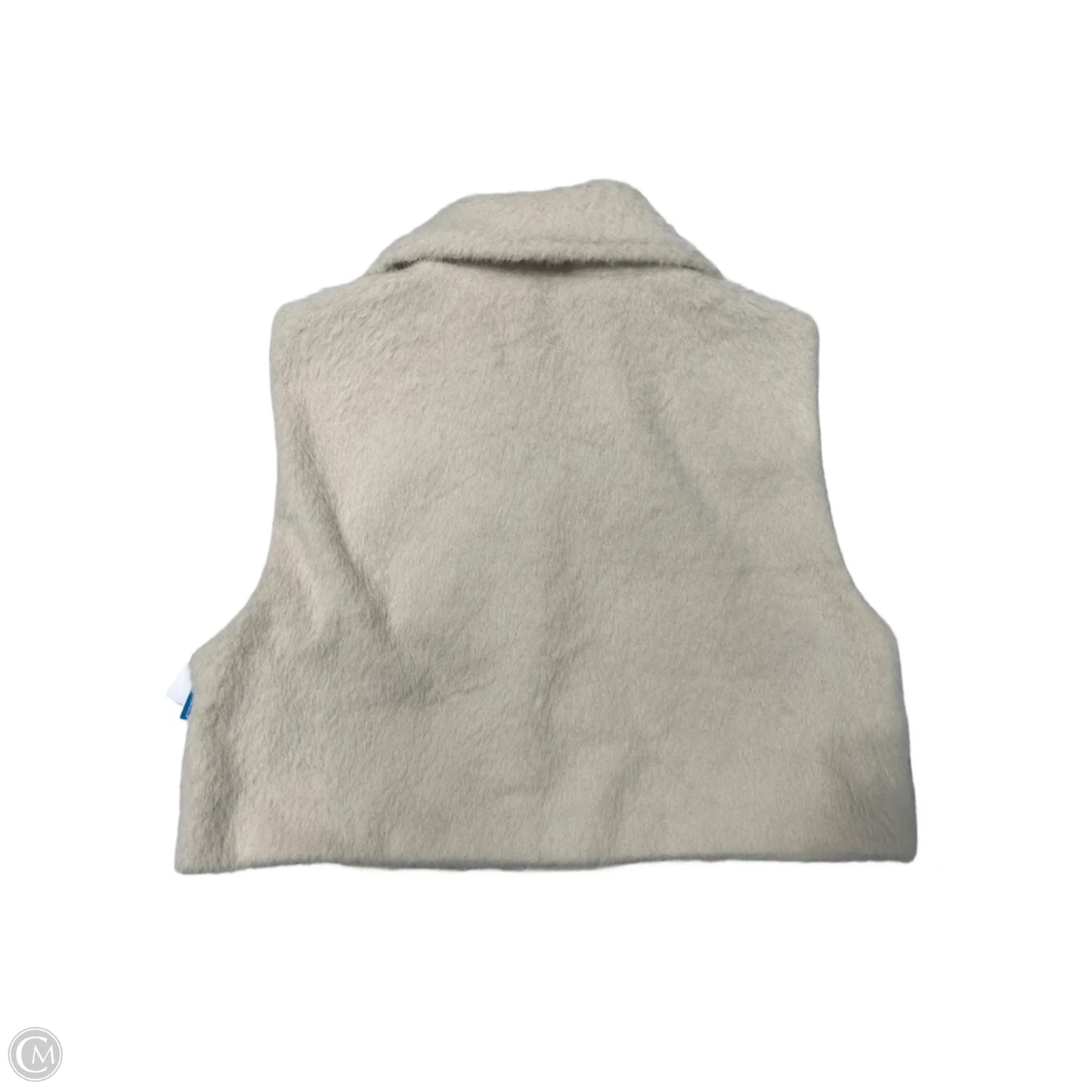 Vest Sweater By Zara In Cream, Size: L