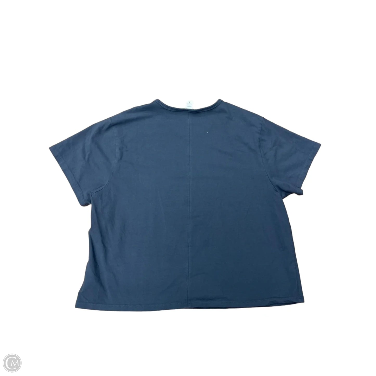 Athletic Top Short Sleeve By Athleta In Grey, Size: Xl