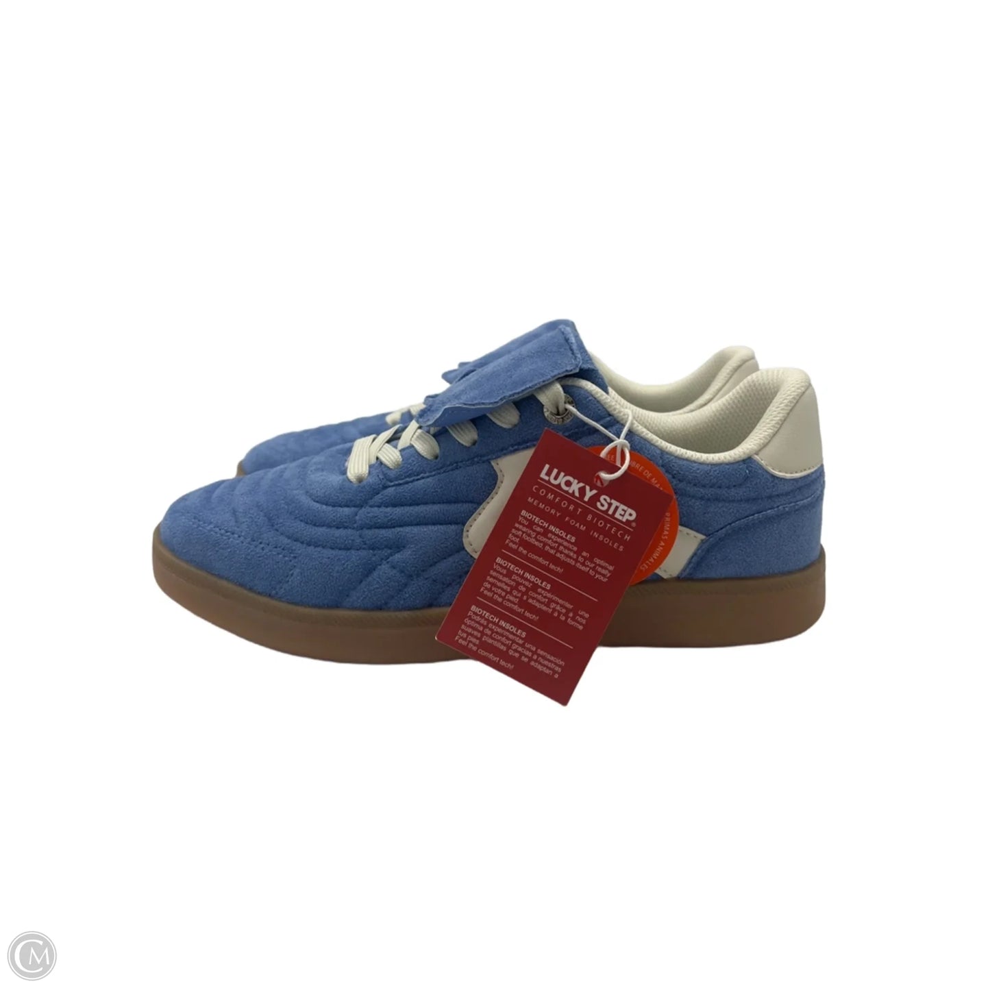 New! Shoes Sneakers By Lucky Step In Blue, Size: 9
