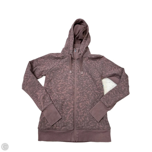 Athletic Jacket By Athleta In Pink, Size: M
