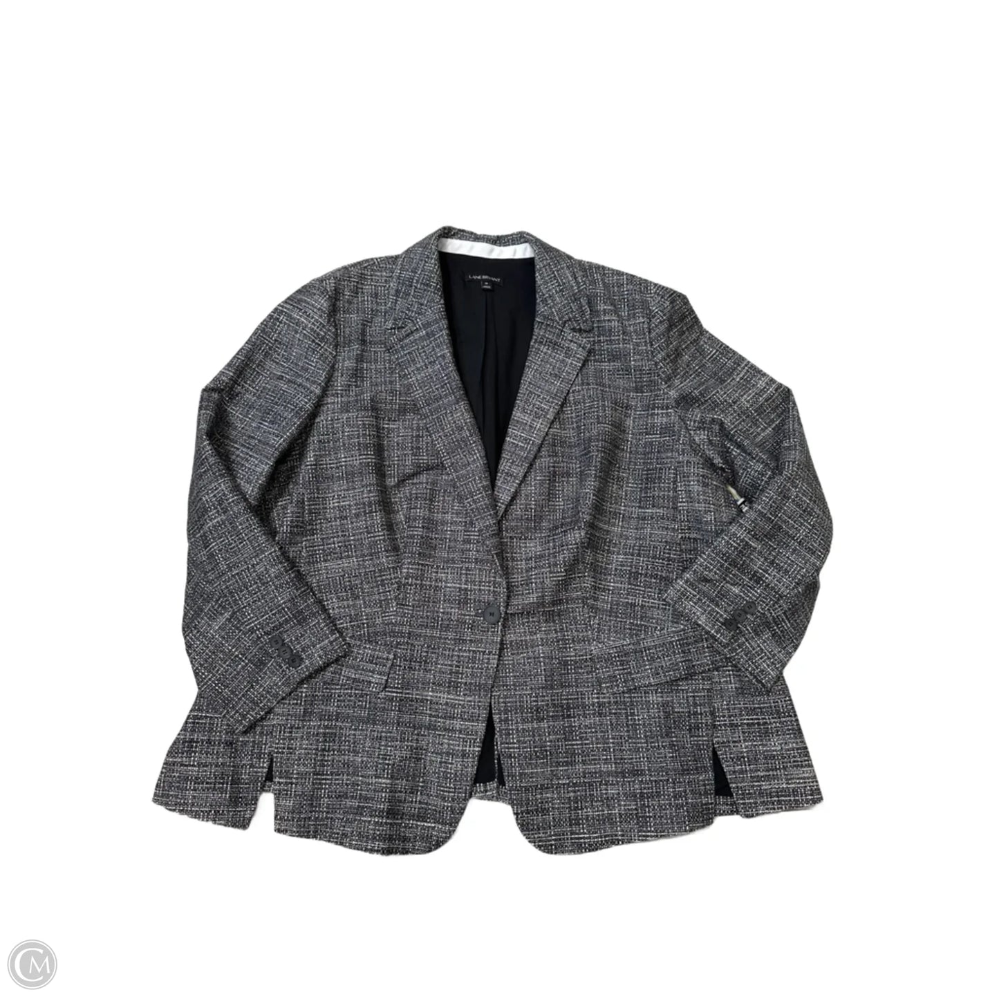 Blazer By Lane Bryant In Black & White, Size: 4x