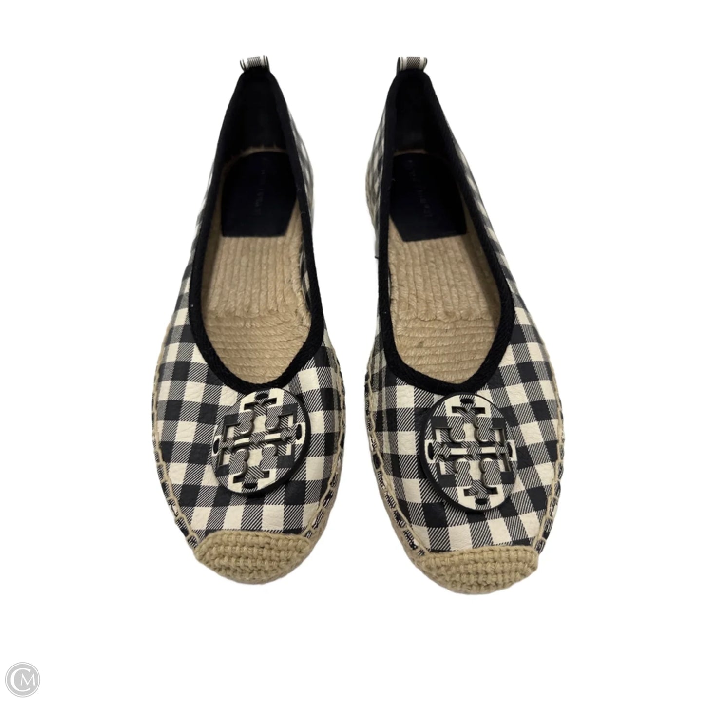 Shoes / Designer Espadrilles By Tory Burch In Checkered Pattern, Size: 11