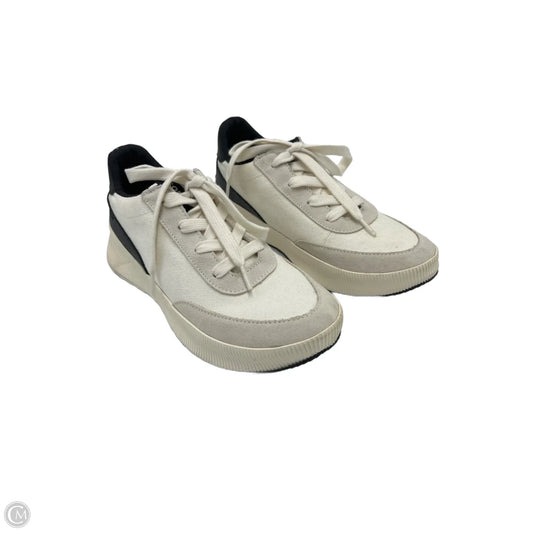 Shoes Sneakers By Sorel In Black & White, Size: 10