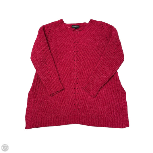 Lane Bryant Sweater in Pink, Size L