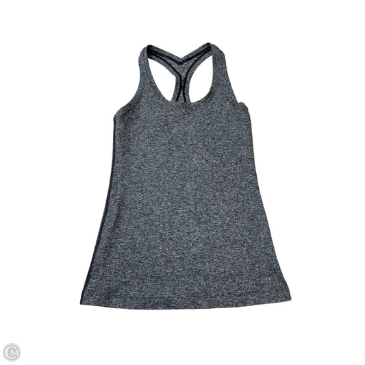 Athletic Tank Top By Lululemon In Grey, Size: M