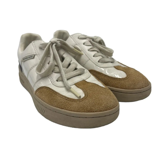 Shoes Designer By Michael Kors In Black & Tan, Size: 8.5