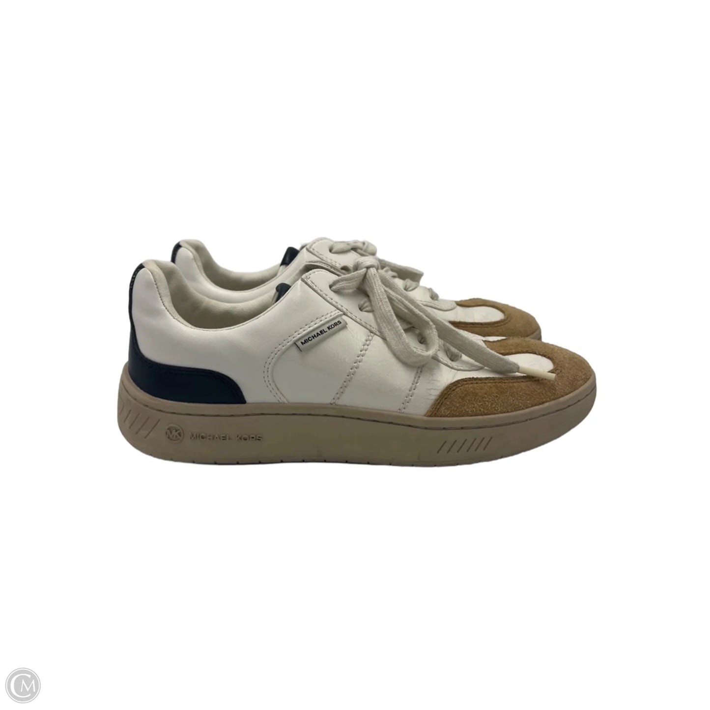 Shoes Designer By Michael Kors In Black & Tan, Size: 8.5