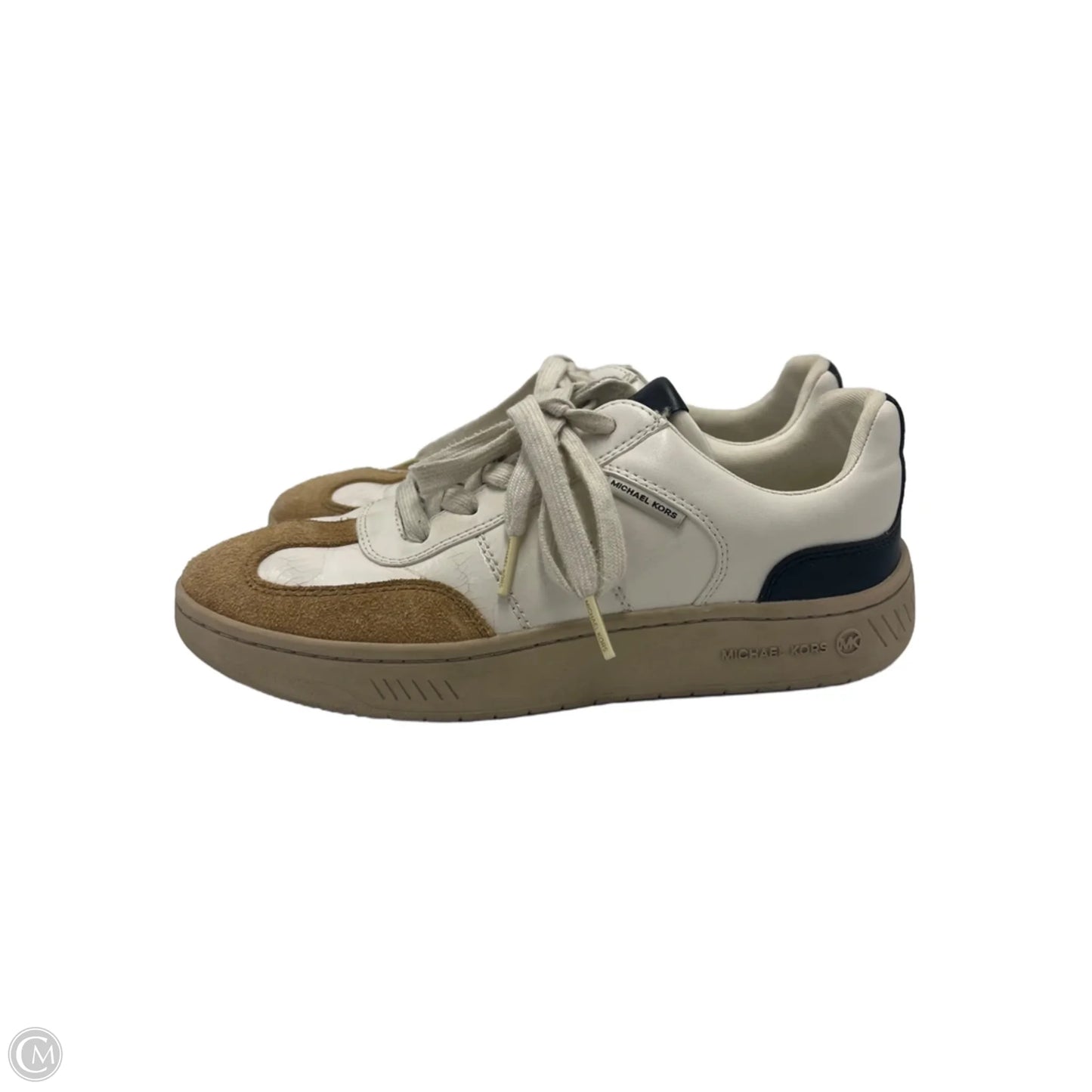 Shoes Designer By Michael Kors In Black & Tan, Size: 8.5