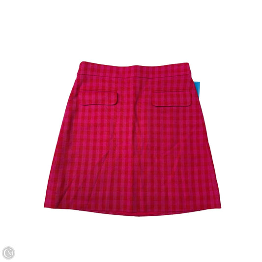 Skirt Mini & Short By J. Crew In Pink & Red, Size: S