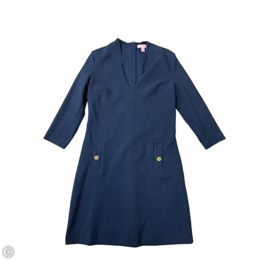 Dress Designer By Lilly Pulitzer In Navy, Size: M