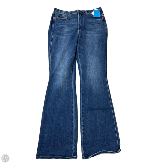 Jeans Straight By Judy Blue In Blue, Size: 12