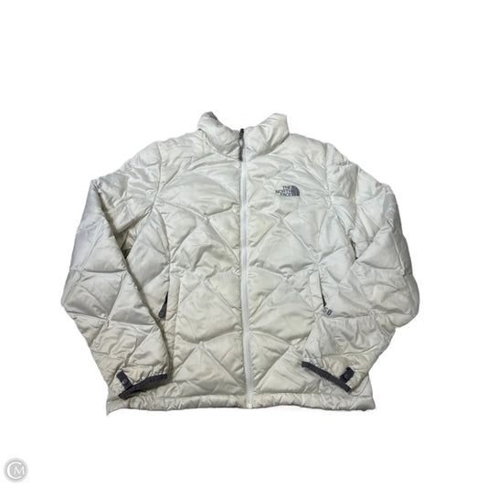 Coat Puffer & Quilted By The North Face In White, Size: M