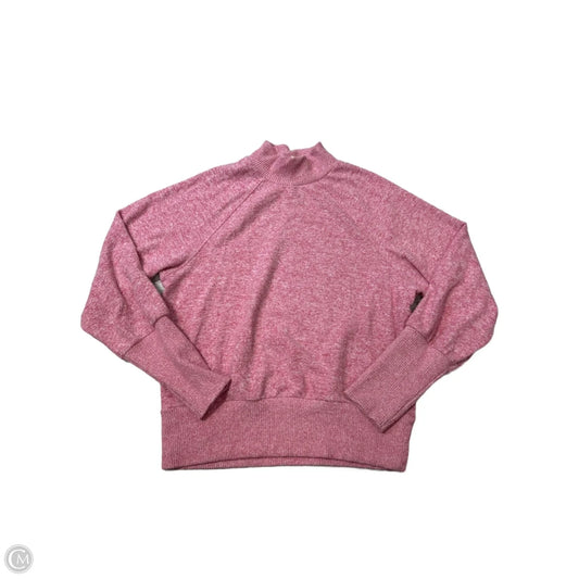 Top Long Sleeve By Maeve In Pink, Size: L