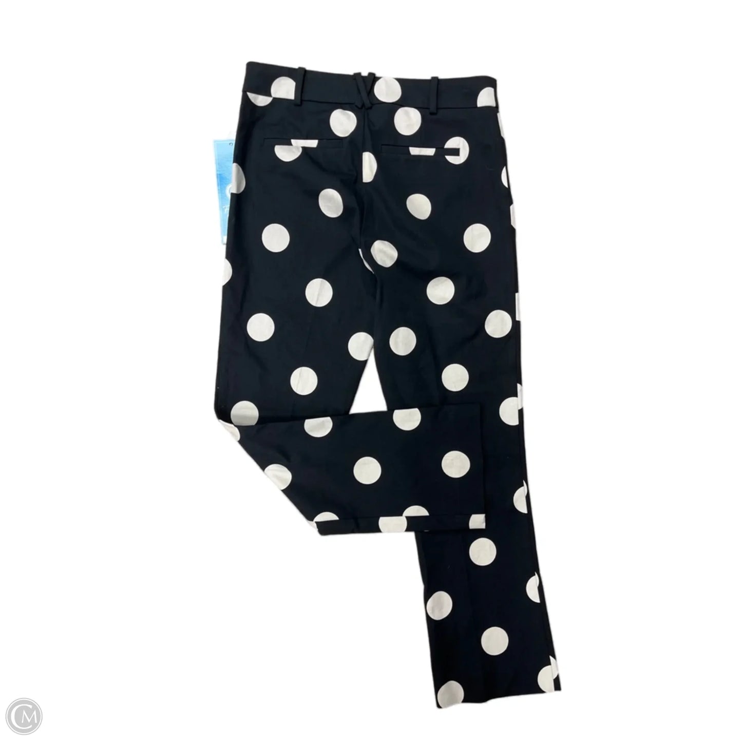 Pants Linen By Anthropologie In Polkadot Pattern, Size: 4