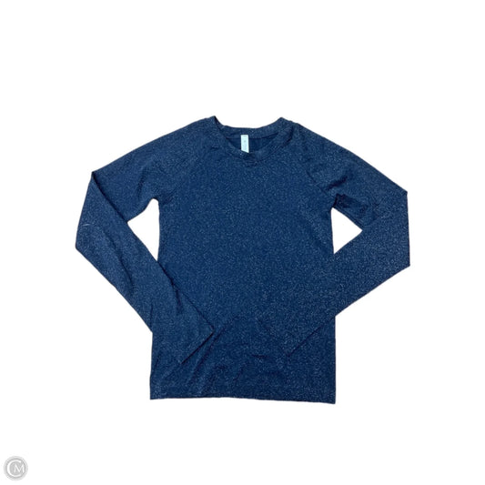 Top Long Sleeve By Athleta In Blue, Size: S