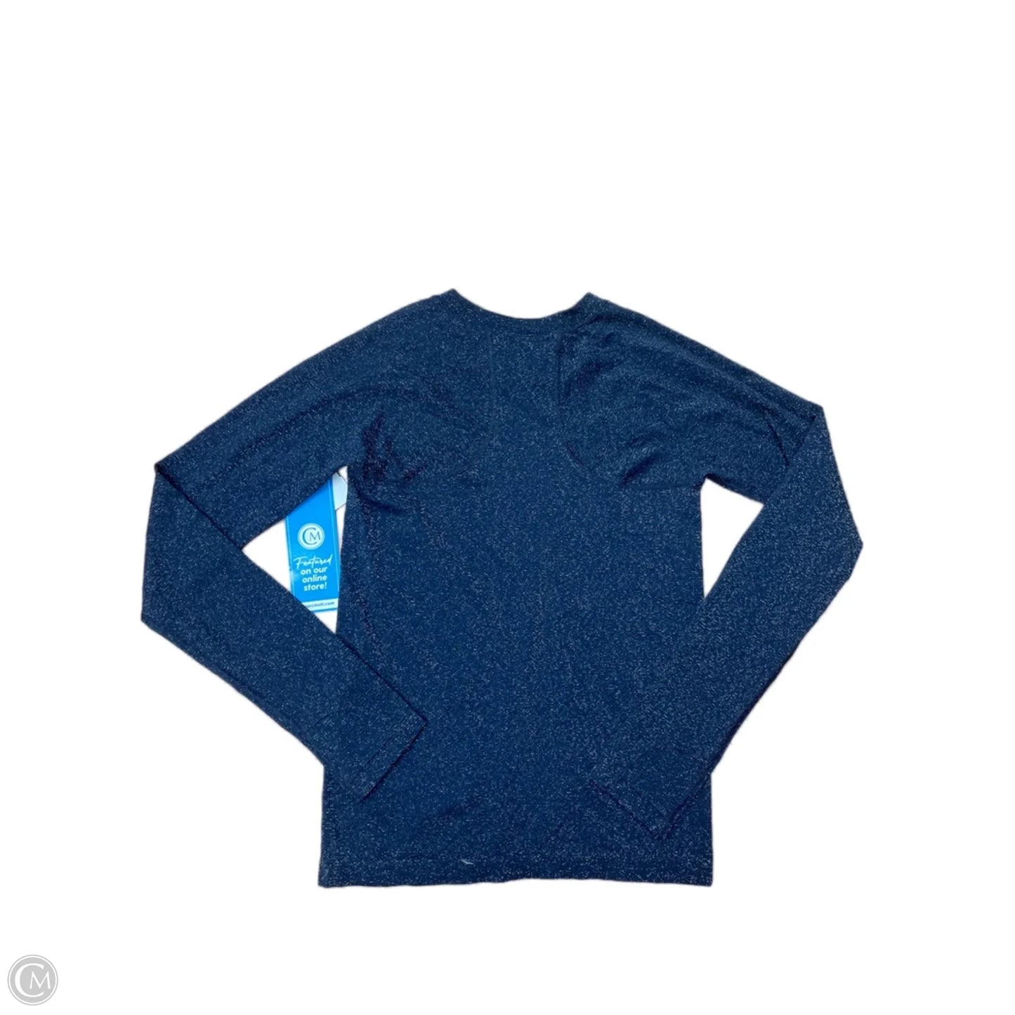 Top Long Sleeve By Athleta In Blue, Size: S
