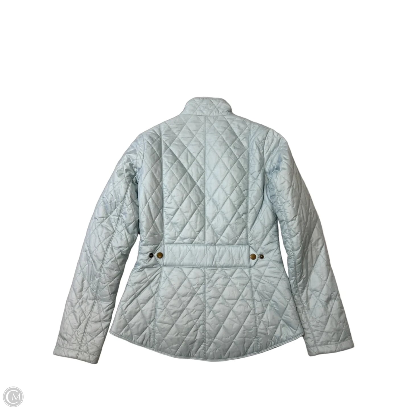 Jacket Puffer & Quilted By Barbour In Blue, Size: S