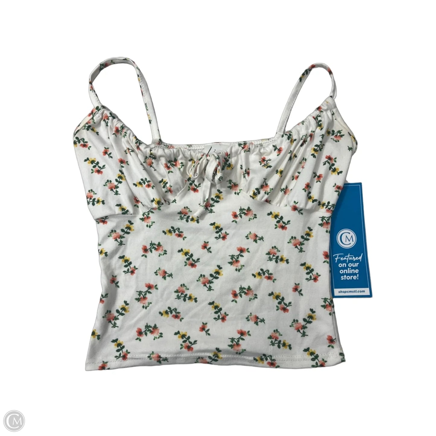 Top Sleeveless By Olivia Rae In Maroon, Size: S