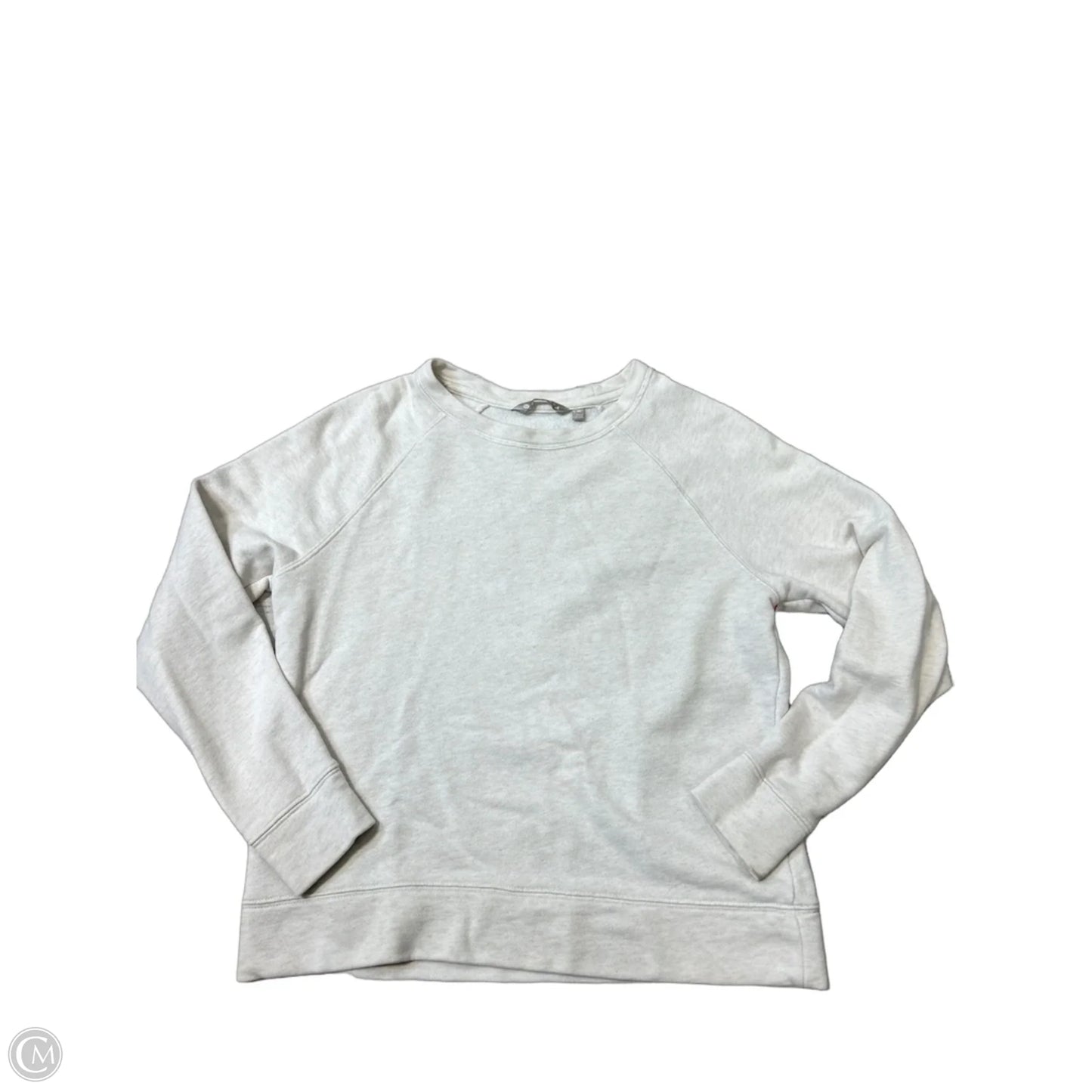 Athletic Sweatshirt Crewneck By Athleta In Beige, Size: M