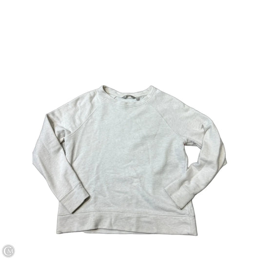 Athletic Sweatshirt Crewneck By Athleta In Beige, Size: M