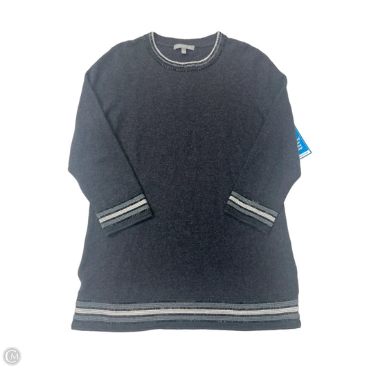 Sweater Designer By Neiman Marcus In Grey, Size: L