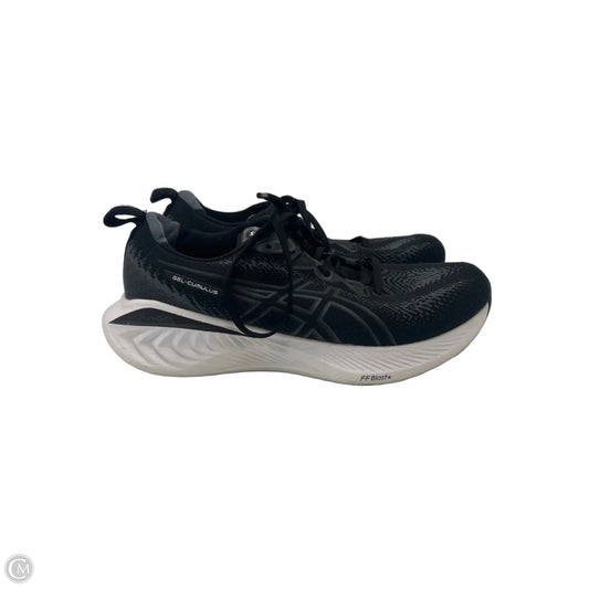 Shoes Athletic By Asics In Black & White, Size: 10