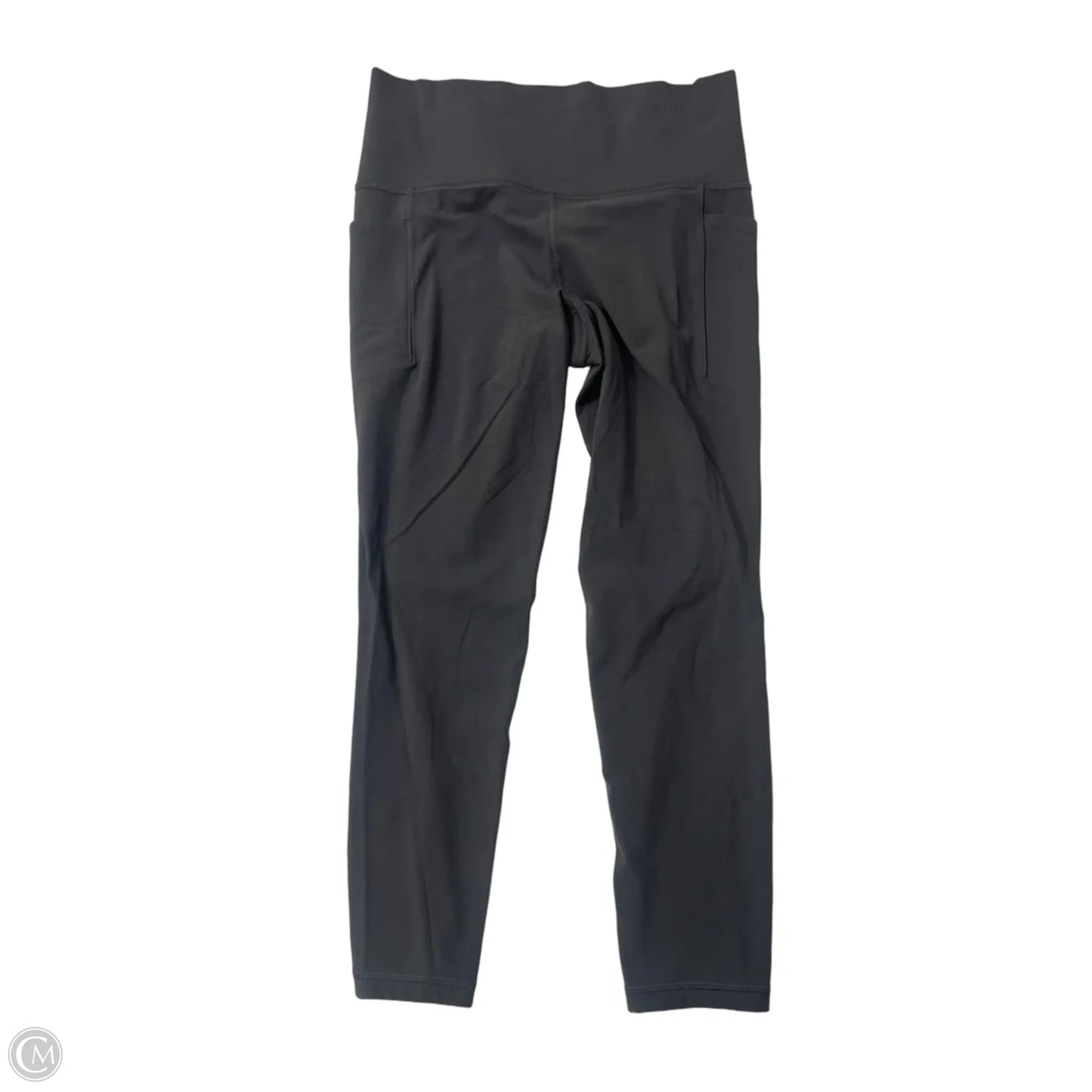 Athletic Leggings By Athleta In Grey, Size: M