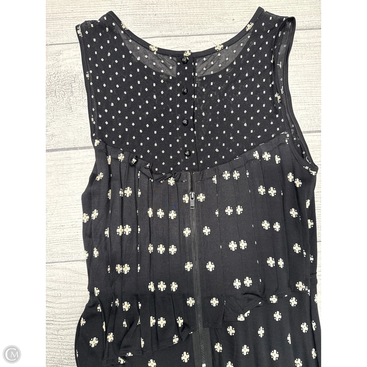 New! Dress Designer By Marc Jacobs In Black & White, Size: M