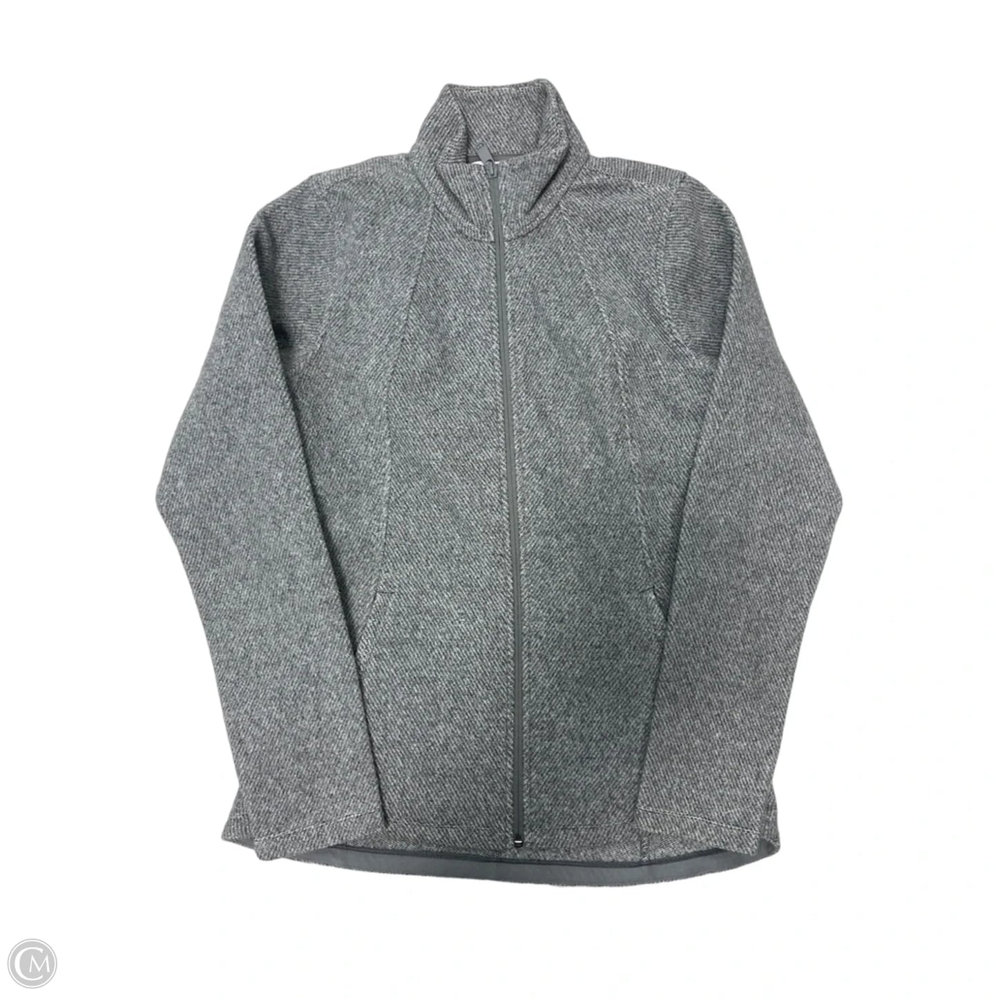 Athletic Jacket By Athleta In Grey, Size: Sp