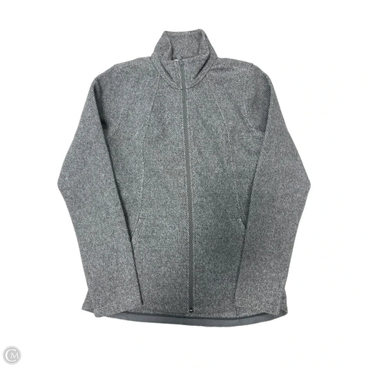Athletic Jacket By Athleta In Grey, Size: Sp