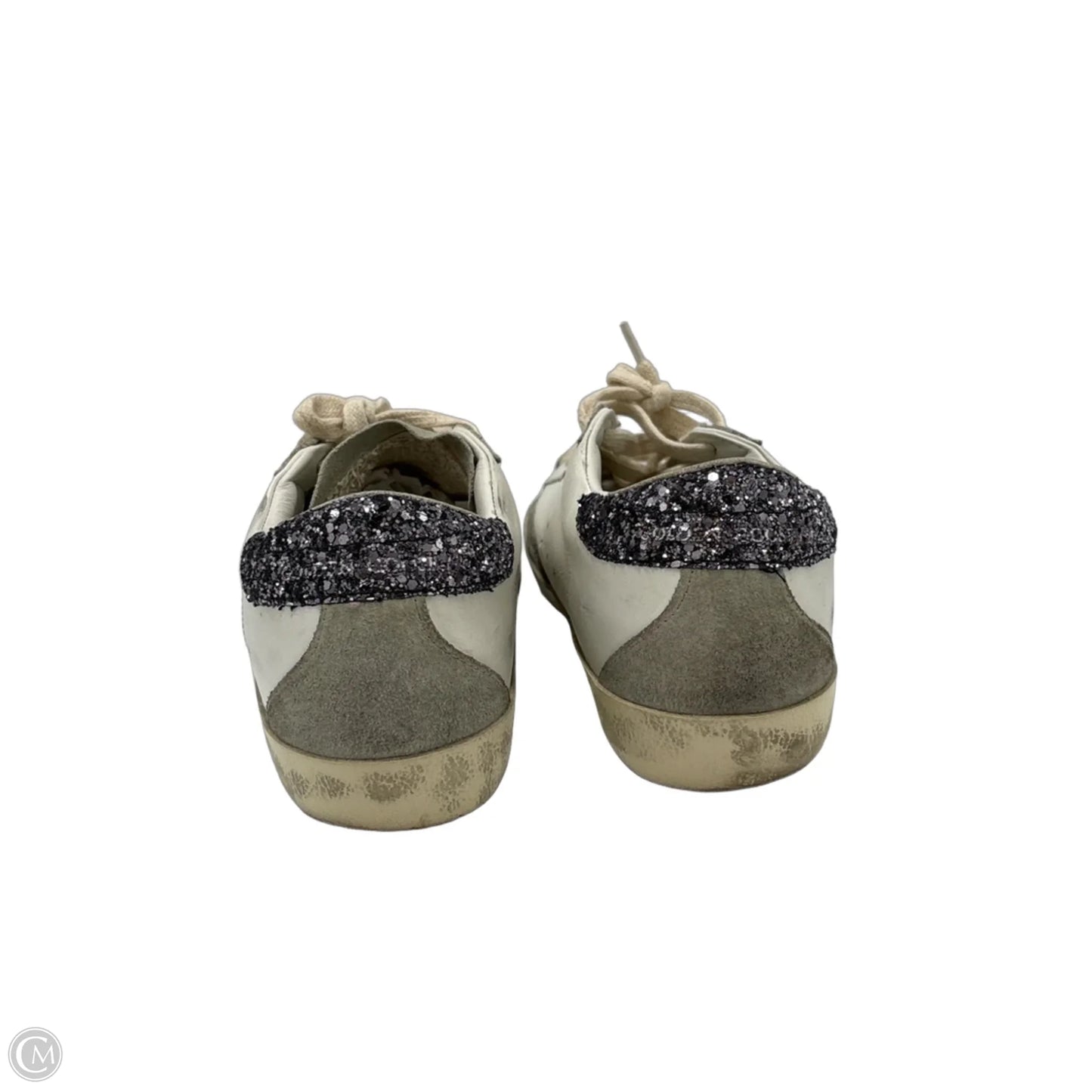 Shoes Luxury Designer By Golden Goose In White, Size: 8