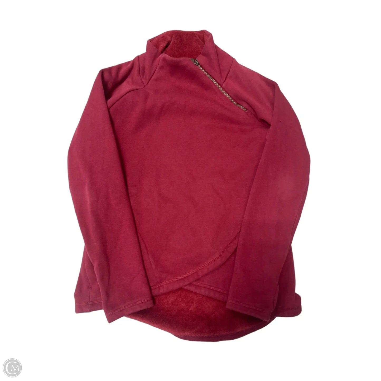 Athletic Sweatshirt Collar By Athleta In Red, Size: Sp