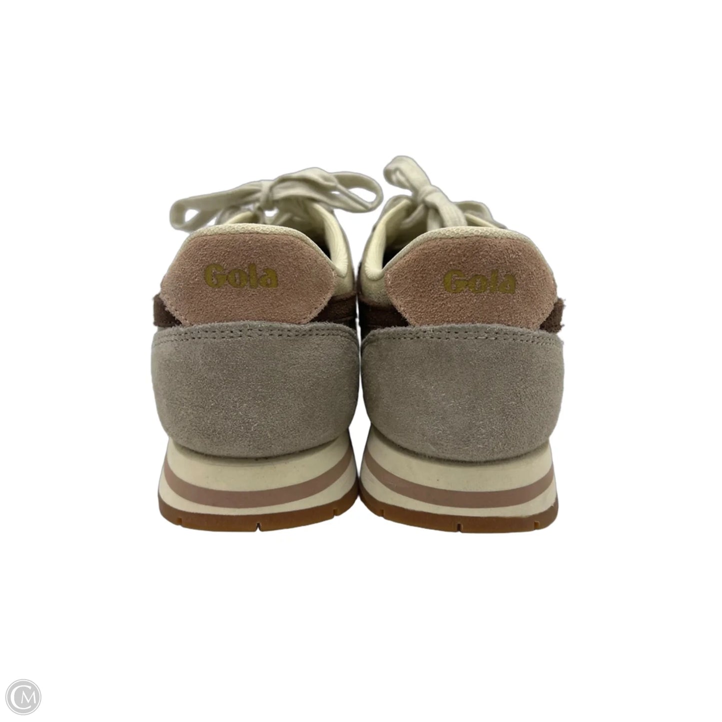 Shoes Sneakers By Gola In Brown & Cream, Size: 7.5