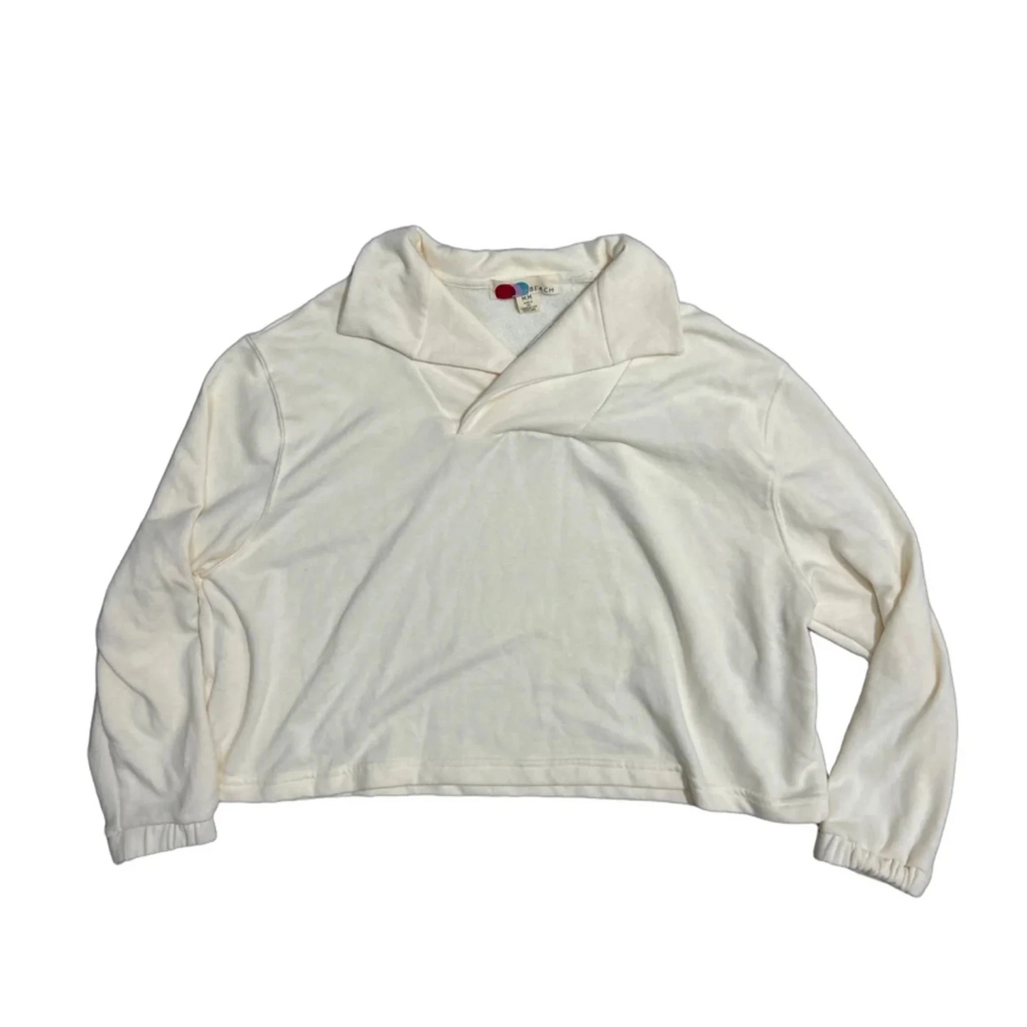 New! Top Long Sleeve By Free People In Cream, Size: M