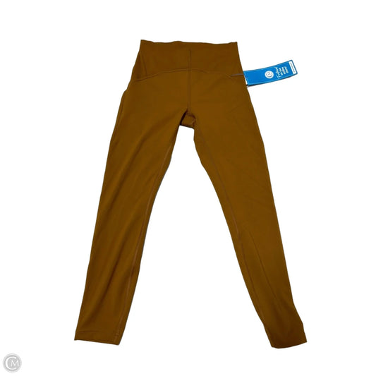 Athletic Leggings By Lululemon In Brown, Size: 6