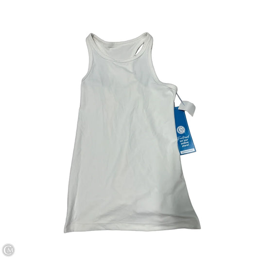 Athletic Tank Top By Lululemon In White, Size: L