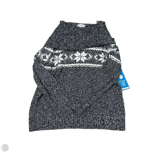 Sweater By Dressbarn In Black & White, Size: Xl