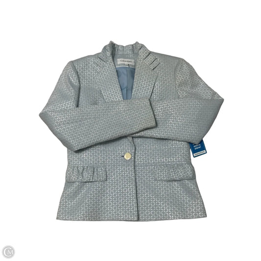Blazer By Calvin Klein In Blue, Size: S