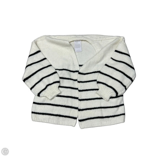 New! Sweater Cardigan By Prettygarden In Striped Pattern, Size: S