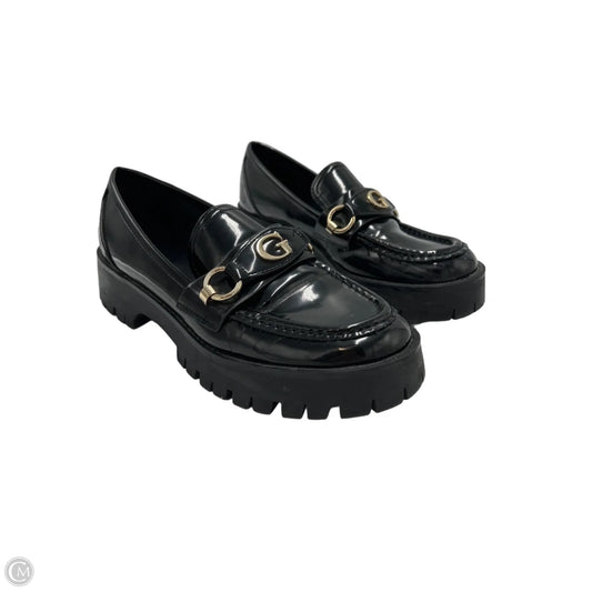 Shoes Flats By Guess In Black, Size: 8