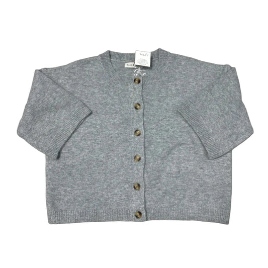 New! Sweater Cardigan By Aaron & Amber In Grey, Size: L