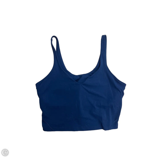 Athletic Bra By Lululemon In Navy, Size: L
