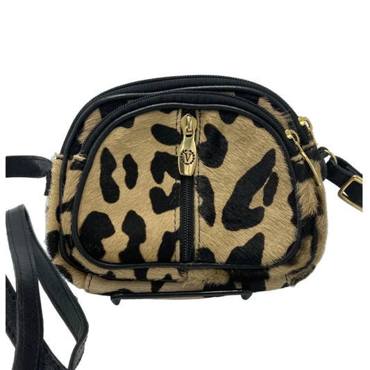Valentina Calf Hair Designer Crossbody Handbag